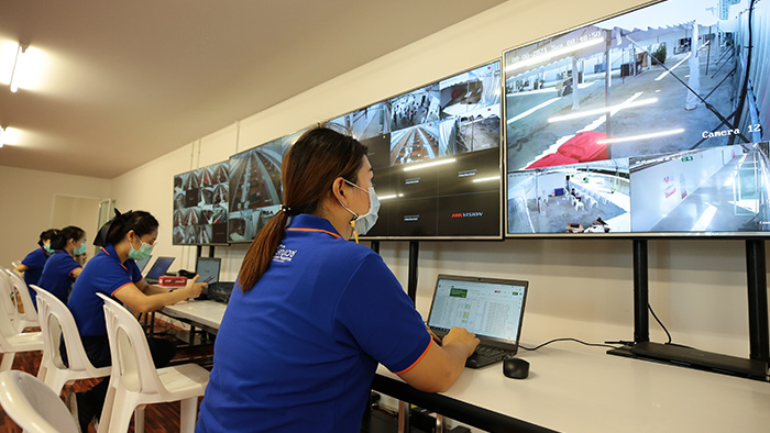 โรงพยาบาลสนามแสงแห่งใจ ศูนย์ควบคุม​